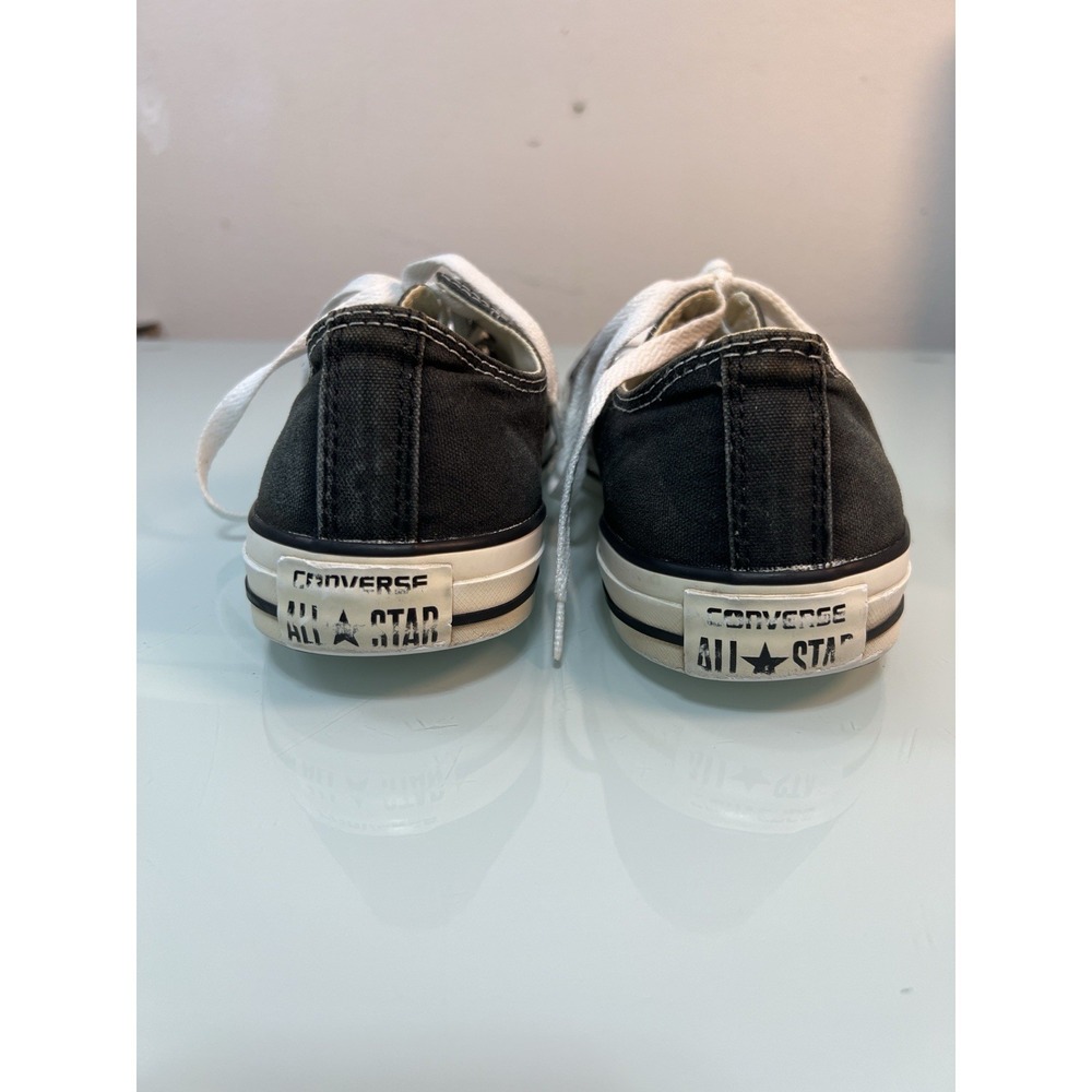 Converse Chuck Taylor All Star Black Low Top Canvas Sneakers Men's Size 9 - Picture 3 of 13